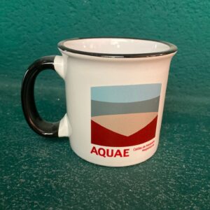 Taza cerámica Espai Aquae 5€